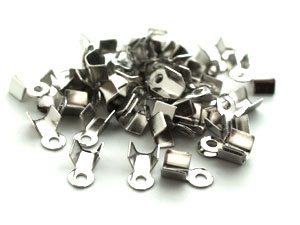 Antiksilver Ändklämmor 3mm