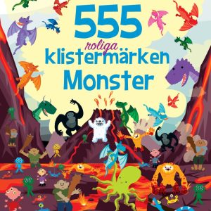 555 roliga klistermärken : monster