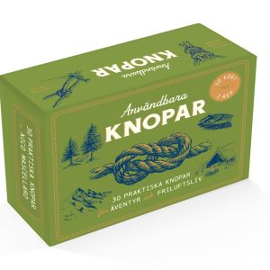 Användbara knopar : box med kort och rep