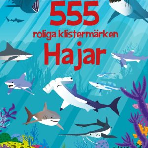 555 roliga klistermärken. Hajar