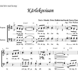 Kärleksvisan – SATB